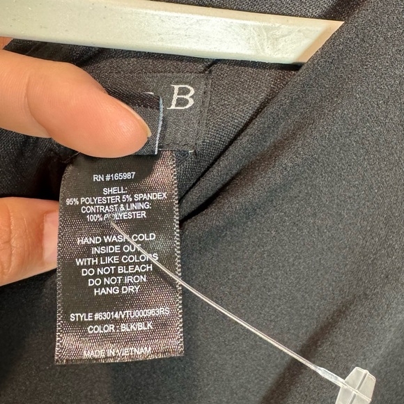 Alexa B Nites Black 1 Shoulder Jumpsuit Sz6 Beaded Strap Sheer Metallic Overlay - Picture 5 of 12